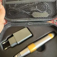 دستگاه pen میکروبلیدینگ  همراه جوهر و پوست مصنوعی