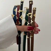 دستبند زنانه لویی ویتون چرمی کیفیت بالا