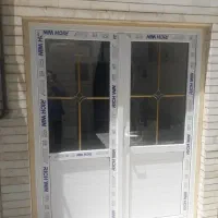 تولید درب پنجره دوجداره upvc (اقساط)توری پلیسه