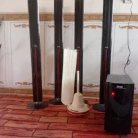 اسپیکر و پنکه سقفی