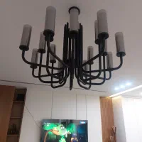 لوستر مدرن ۱۶ عدد چراغ