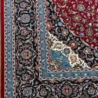 ۳ تخته قالی ۱۲ متری لاکی رنگ کاشان