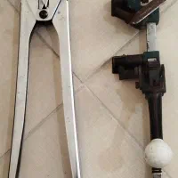 تسمه کش .آچار فرانسه .قیچی ورق بری،قیچی مفتول بری