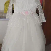 لباس عروس بچگانه و کاملا نو