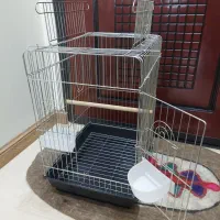 قفس مخصوص1032درجه۱ میله ضخیم مسافرتی سقف باز شو