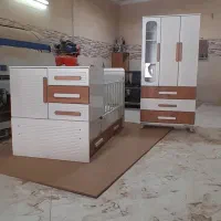 سرویس تخت و کمد نوزاد