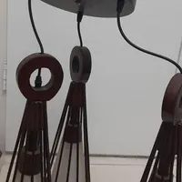 لوستر آشپزخانه چوبی