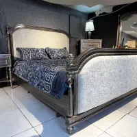 سرویس خواب چوب/تخت چوبی/چوب راش