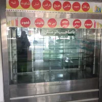 یخچال الکترواستیل ویترینی سایز بزرگ‌