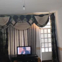 پرده پذیرایی ساتن طرح  شیک  برای فروش