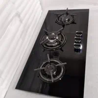 اجاق گاز صفحه ای ۳شعله شیشه ای