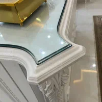 شیشه روی میز  یا اپن و شیشه نهارخوری