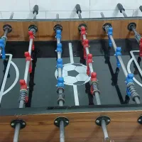 فوتبال دستی سفارشی با کلی توپ و آدمک اضافه کف شیشه