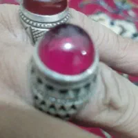 انگشتر نقره یاقوت فروشی