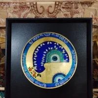 بشقاب میناکاری دستی