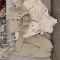 سه تیکه لباس دخترانه ترک کت شلوار سارافن