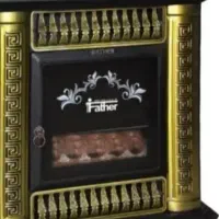 بخاری گازی فادر طرح شومینه قیمت مناسب