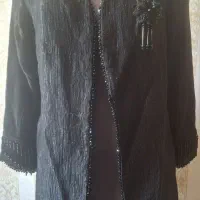 مانتو کتی مشکی