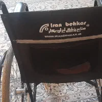 ویلچر بهکار مناسب تا وزن ۱۲۰ کیلو کاملا نو