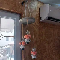 لوستر سه شاخه اویز