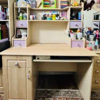 میز تحریر کتابخانه چوبی وکیوم برند آپادانا نوجوان