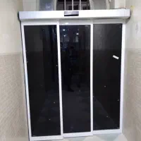 کرکره برقی پلی کربنات شیشه ای شفاف
