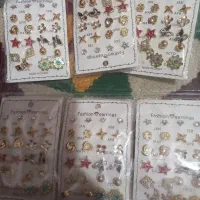 گوشواره میخی رنگ ثابت حراج