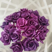 دسته گل روبانی