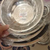 آبکش استیل ۵ پارچه