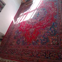 فرش دستباف ۱۲ متری مراغه  دروازه جنب درخت نارون