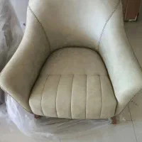 ۲عدد مبل راحتی شرکتی. درحد نونو.رنگ کاهویی