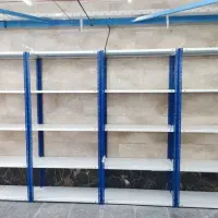 قفسه های پیچ مهره ای فلزی رنگ کوره ای