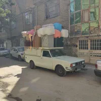 باربری آریا بار وانت تلفنی نیسان خاور کارگر تنها