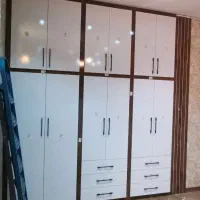 کمد دیواری تخت تاشو جاکفشی اشکاف کمددیواری کابینت
