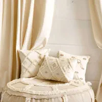 انواع کوسن،شالمبل،نشیمن،پرده به سبک بوهو