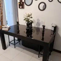 میز نهار خوری ۶ نفره بدون صندلی