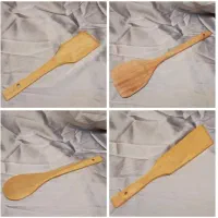 کفگیر چوبی گرد پلویی