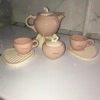 صبحانه خوری یا سرویس چایخوری با وارمر نو با کارتن