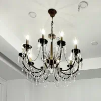 لوستر برنز و کریستال