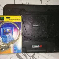 کول پد لپ تاپ گرین و قفل ایمنی