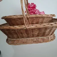 ۳ عدد سبد حصیری
