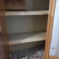 کمد فلزی طرح چوب در حد نو بندرلنگه