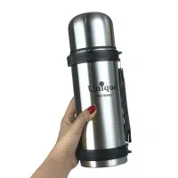 فلاکس چای فلاسک یونیک اصلی استیل دسته دار