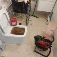لوله بازکنی تخلیه چاه نیروگاه توحیدحکمت کشاورز