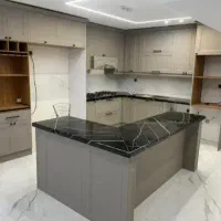 کابینت هایگلاس نئوکلاسیک مدرن اجرای تخصصی