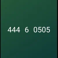 تلفن ثابت خط رند 0505 6 444