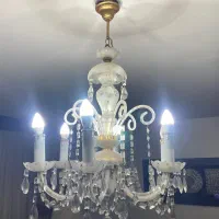 لوستر کریستالی دو عدد