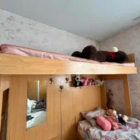 سرویس خواب دو طبقه (دو نفره) تمام ام‌دی‌اف+تشک‌ها|تخت و سرویس خواب|تهران, امیرآباد|دیوار