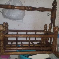 گهواره چوب گردو- سفارشی