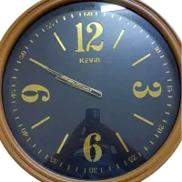 ساعت دیواری چوبی برند کوین
